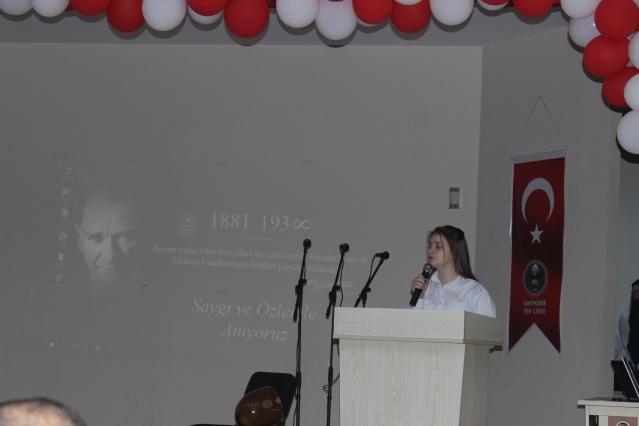 Vakfıkebir’de 10 Kasım Programına Ait Görüntüler