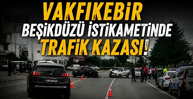 Vakfıkebir Beşikdüzü İstikametinde Trafik Kazası!