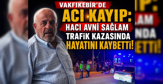 Vakfıkebir’de Acı Kayıp: Hacı Avni Sağlam Trafik Kazasında Hayatını Kaybetti!