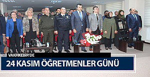 Vakfıkebir'de 24 Kasım Öğretmenler Günü