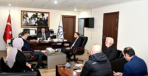 AK PARTİ VAKFIKEBİR İLÇE TEŞKİLATINDAN İLÇE MÜFTÜLÜĞÜNE ZİYARET