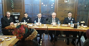 İKİS ŞEHİT VE GAZİ YAKINLARI İLE İFTARDA BULUŞTU