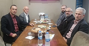 VAKFIKEBİR DE MİLLET İTTİFAKI İLÇE BAŞKANLARI İFTARDA BULUŞTU