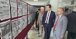 TRABZON DA 20 YILLIK  GAZETE ARŞİVİ SERGİLENDİ