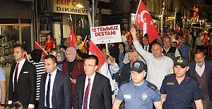 VAKFIKEBİR DE 15 TEMMUZ PROGRAMI DÜZENLENDİ