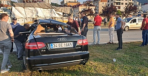 VAKFIKEBİRDE TERMİNALİ’NDE FECİ KAZA-1 YARALI