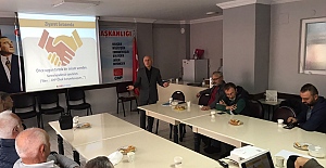 Beşikdüzü'nde CHP üyelerine sokak örgütlenmesi eğitimi verdi!