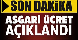Asgari ücret açıklandı!