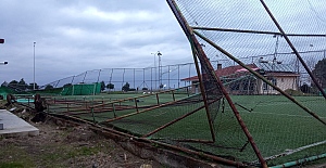 Vakfıkebir’de fırtına etkili oldu!