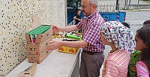 Muhtar Aydın,Hayır Sever iş adamlarına teşekkür etti!