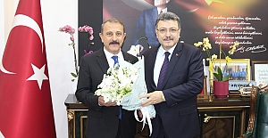 Başkan Ahmet Metin Genç’ten Koçal’a Ziyaret!