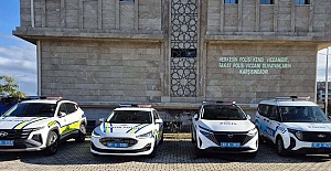 Vakfıkebir İlçe Emniyet Müdürlüğü emrine 4 yeni araç tahsis edildi!