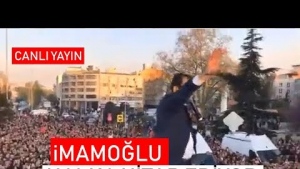 CANLI YAYIN | EKREM İMAMOĞLU İSTANBUL BÜYÜKŞEHİR BELEDİYESİNDE HALKA SESLENİYOR